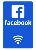 Tarjeta NFC para seguidores de Facebook