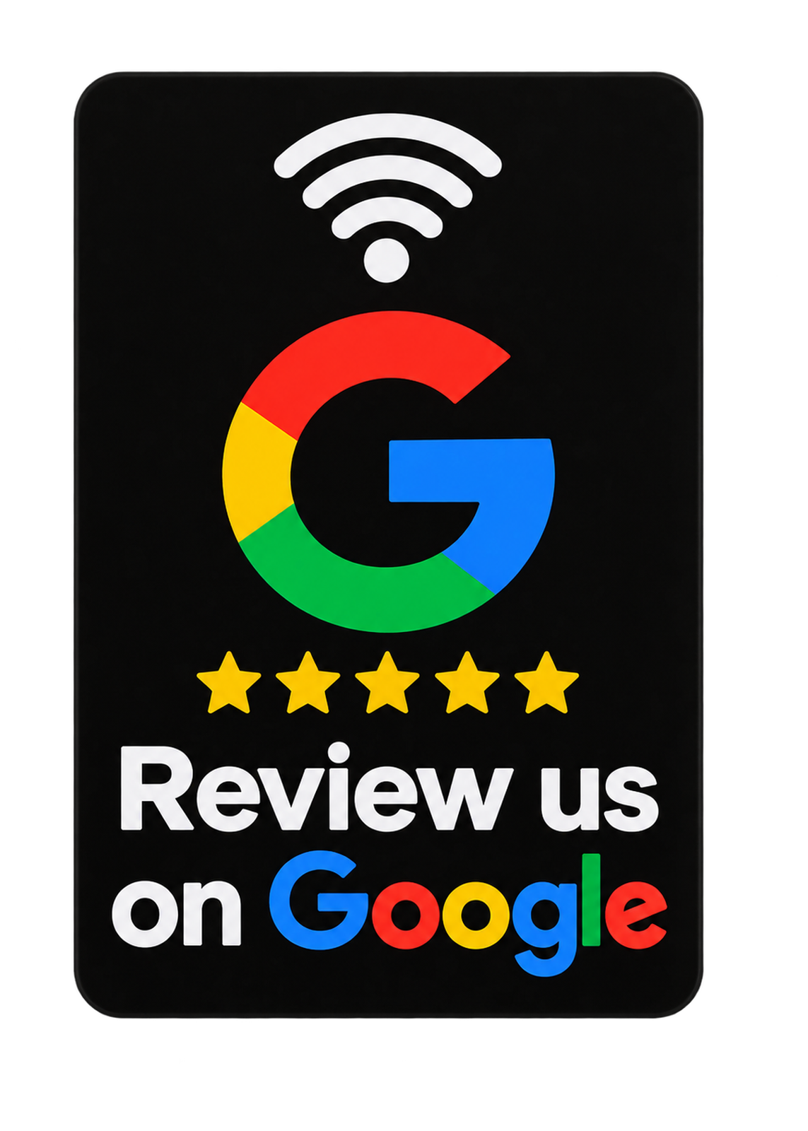 Pack de tarjetas NFC para reseñas de Google