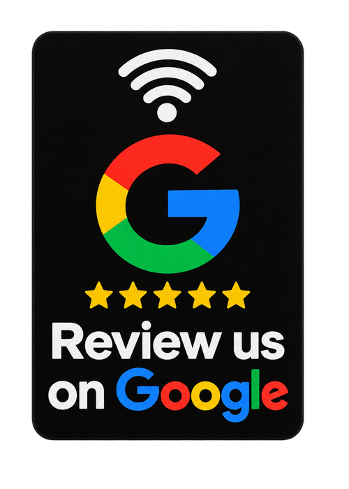 Pack de tarjetas NFC para reseñas de Google